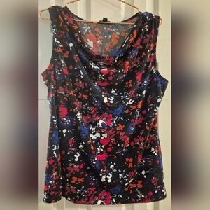 George Women's Multicolor Abstract Tank Top